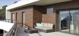 Neolith Iron Corten 3 mm grubości, rozmiar 120x360 cm, wykończenie Satin