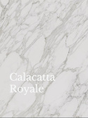 Neolith Calacatta Royale 6 mm grubości 150x320 cm wykończenie Polerowany